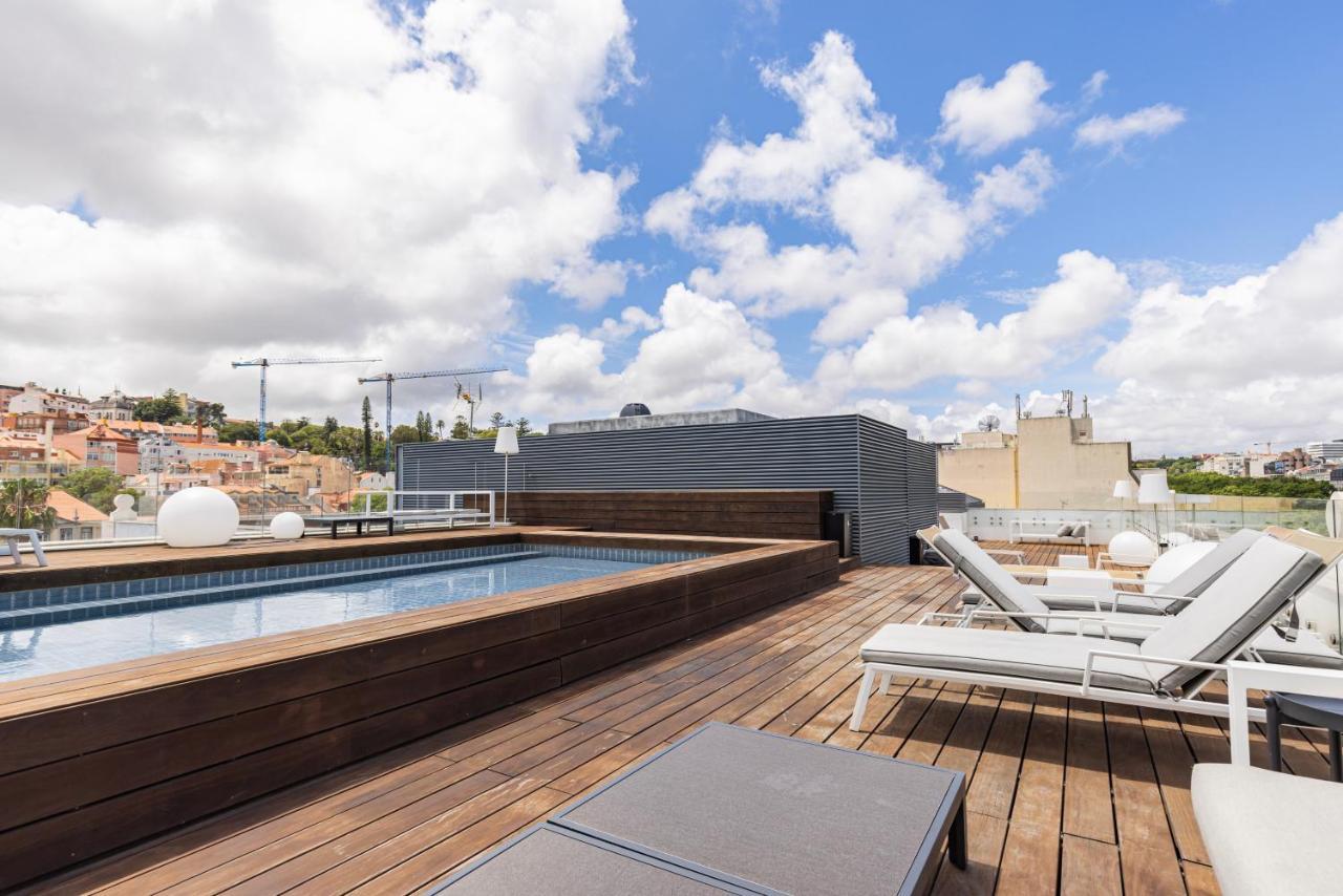Liberdade Elegance W/Rooftop Pool By Lovelystay Lisboa Ngoại thất bức ảnh